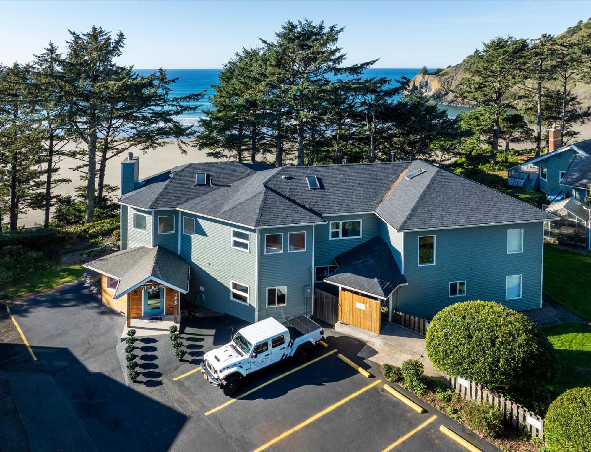 Tyee Lodge Bed And Breakfast Newport Exterior foto